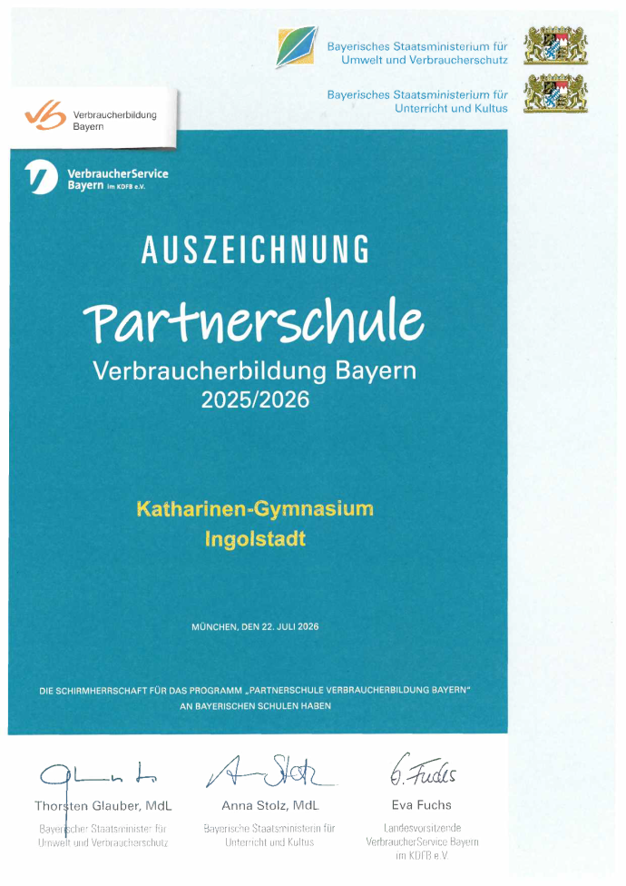 Auszeichnung
