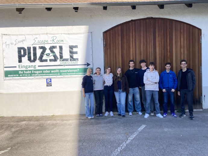Exkursion des P-Seminars "Escape Rooms"