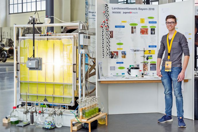 Moritz Hamberger: 1. Preis beim Landeswettbewerb Moritz Hamberger: 1. Preis beim Landeswettbewerb