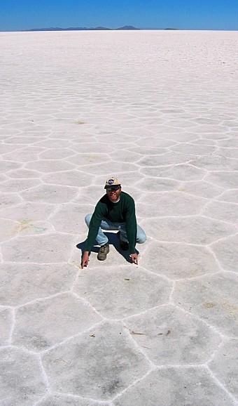 Parkettierung | Salar de Uyuni - Bolivien | © C. Wolfseher