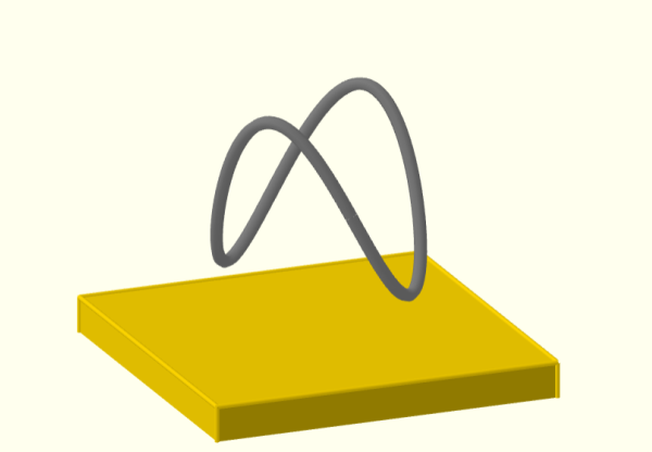 Lissajous Skulptur