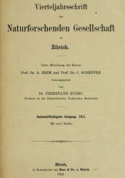 Einstein, A., Die Relativitäts-Theorie, Vierteljahresschrift der Naturforschenden Gesellschaft Zürich, Jahrgang 56, 1911, S. 12